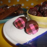 Raspberry Truffles and Chocolate Bars